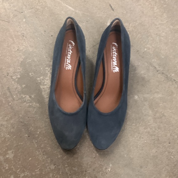 L'INTERVALLE Blue Heels - Picture 2 of 5